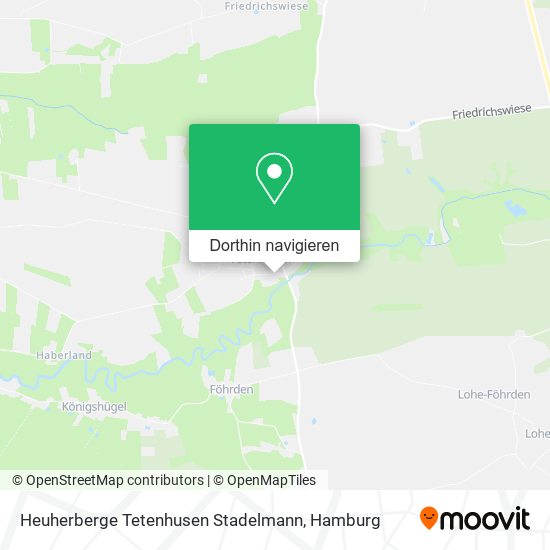 Heuherberge Tetenhusen Stadelmann Karte