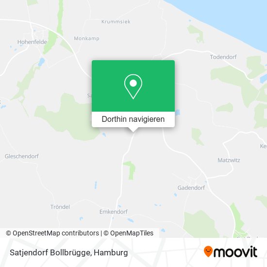 Satjendorf Bollbrügge Karte