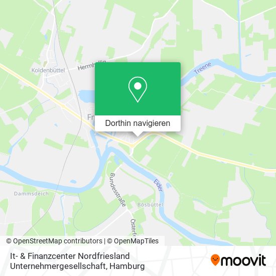 It- & Finanzcenter Nordfriesland Unternehmergesellschaft Karte