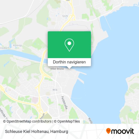 Schleuse Kiel Holtenau Karte