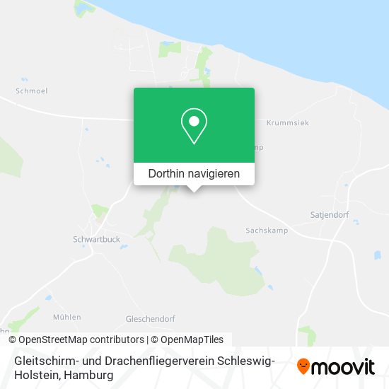 Gleitschirm- und Drachenfliegerverein Schleswig-Holstein Karte