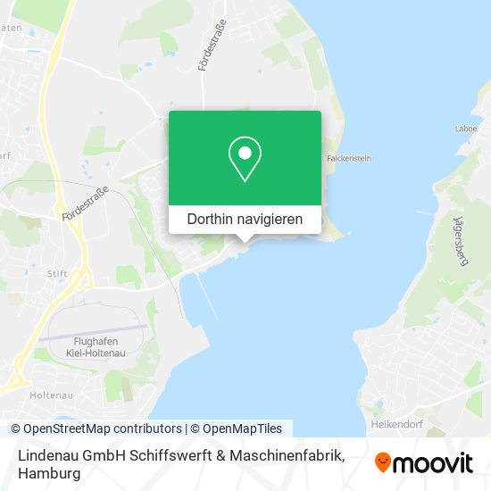 Lindenau GmbH Schiffswerft & Maschinenfabrik Karte