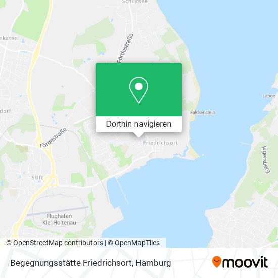 Begegnungsstätte Friedrichsort Karte