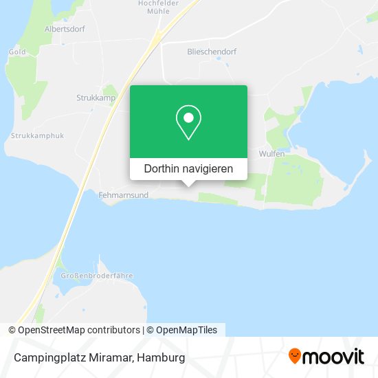 Campingplatz Miramar Karte