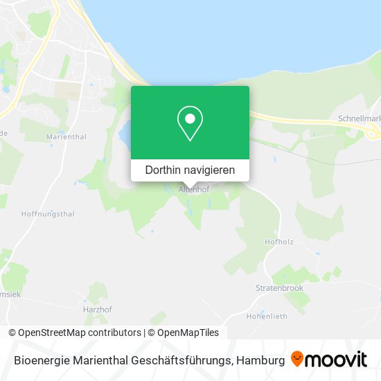 Bioenergie Marienthal Geschäftsführungs Karte