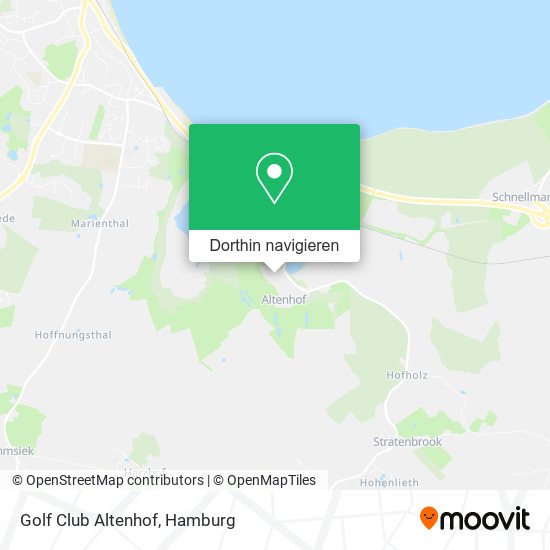 Golf Club Altenhof Karte