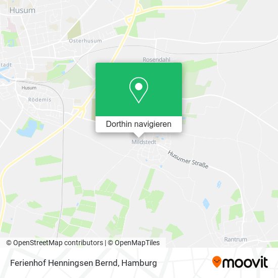 Ferienhof Henningsen Bernd Karte