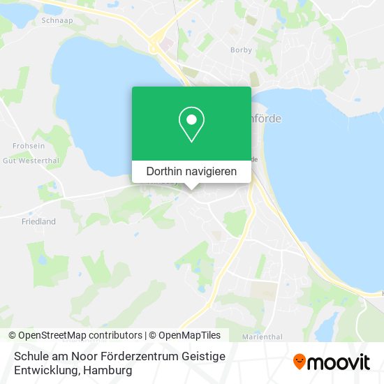 Schule am Noor Förderzentrum Geistige Entwicklung Karte