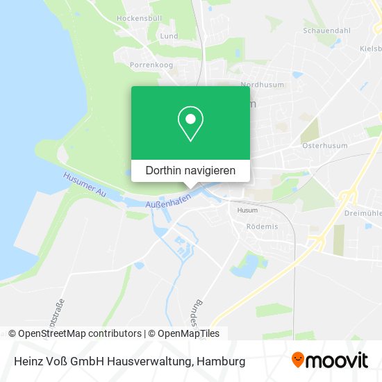 Heinz Voß GmbH Hausverwaltung Karte