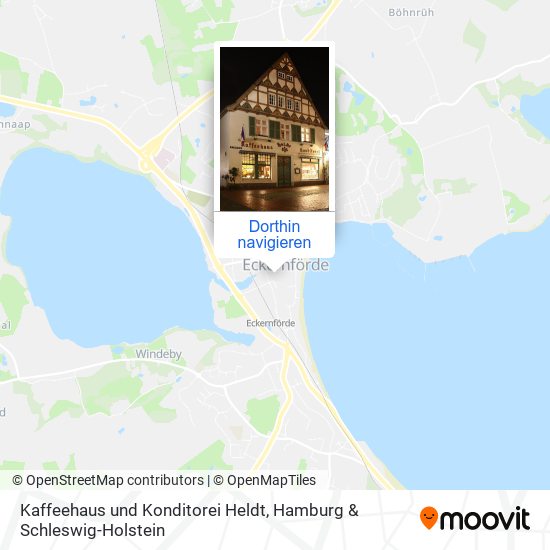 Kaffeehaus und Konditorei Heldt Karte