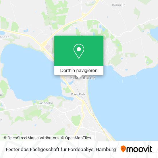 Fester das Fachgeschäft für Fördebabys Karte