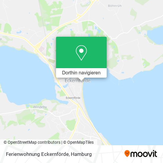 Ferienwohnung Eckernförde Karte