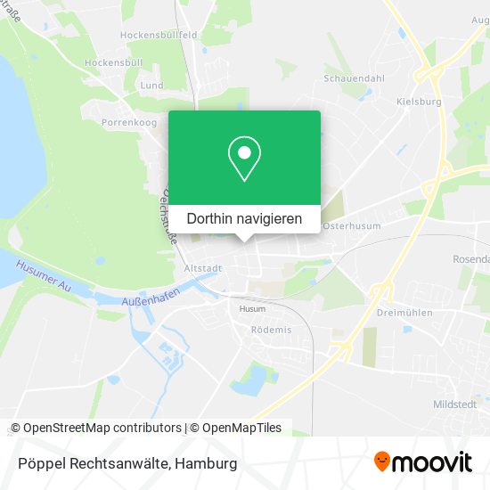 Pöppel Rechtsanwälte Karte
