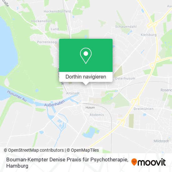 Bouman-Kempter Denise Praxis für Psychotherapie Karte