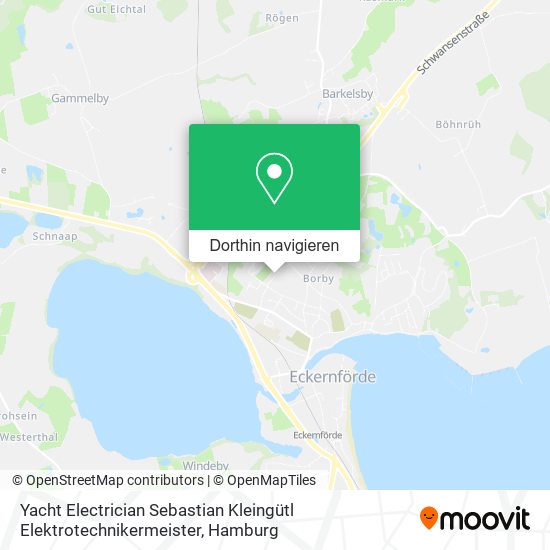 Yacht Electrician Sebastian Kleingütl Elektrotechnikermeister Karte