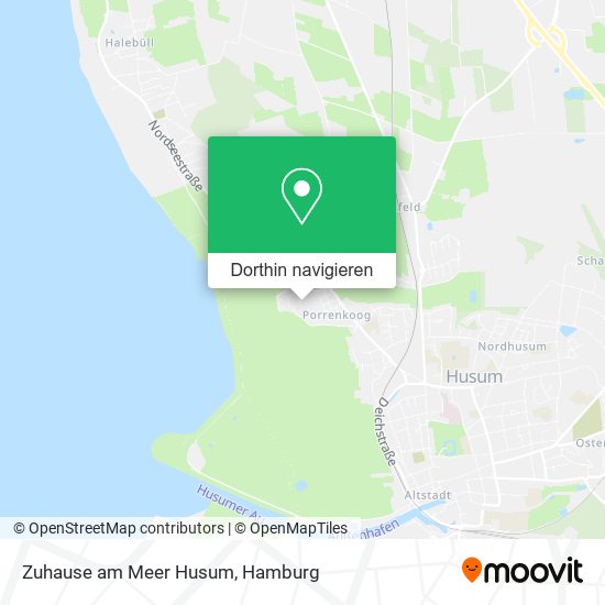 Zuhause am Meer Husum Karte