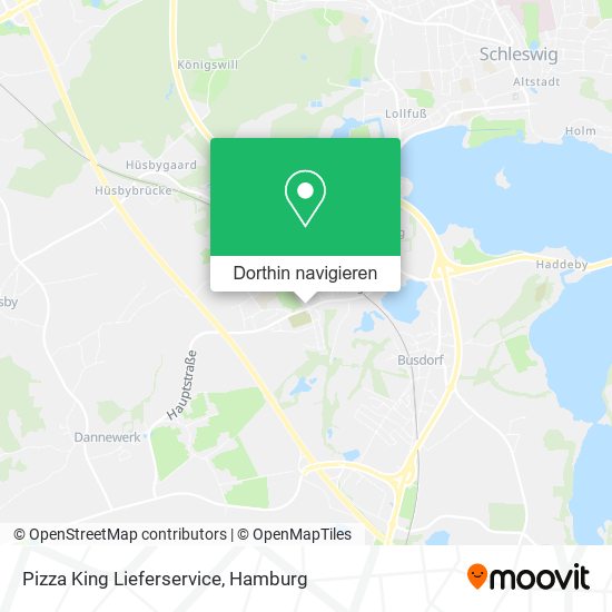 Pizza King Lieferservice Karte