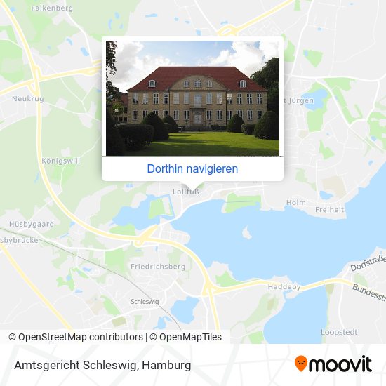 Amtsgericht Schleswig Karte