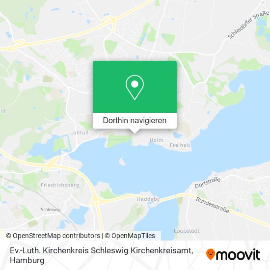 Ev.-Luth. Kirchenkreis Schleswig Kirchenkreisamt Karte