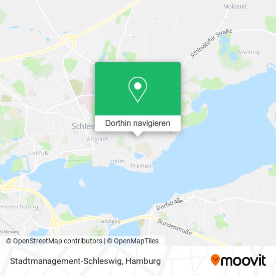 Stadtmanagement-Schleswig Karte