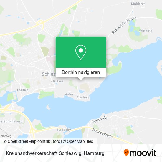 Kreishandwerkerschaft Schleswig Karte