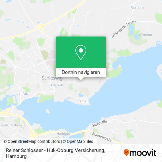 Reiner Schlosser - Huk-Coburg Versicherung Karte