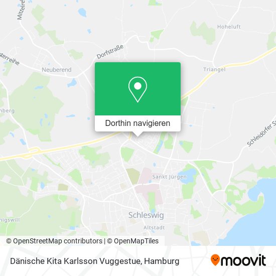 Dänische Kita Karlsson Vuggestue Karte