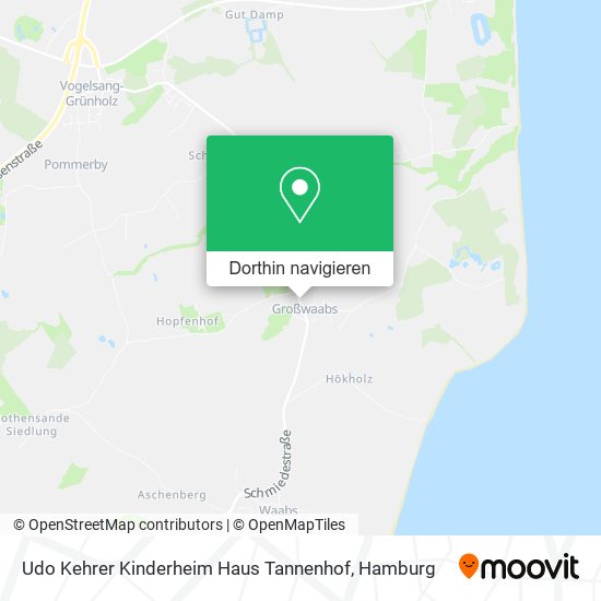 Udo Kehrer Kinderheim Haus Tannenhof Karte