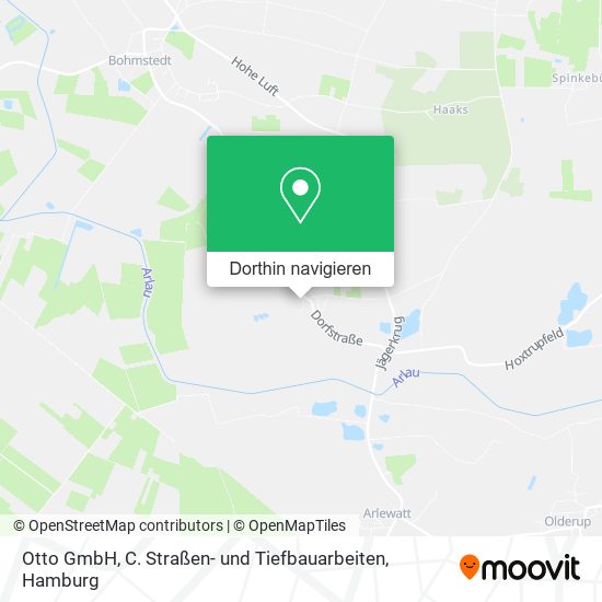 Otto GmbH, C. Straßen- und Tiefbauarbeiten Karte