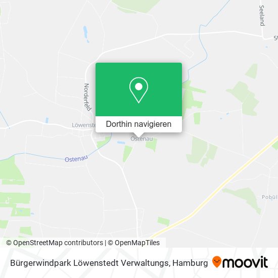 Bürgerwindpark Löwenstedt Verwaltungs Karte