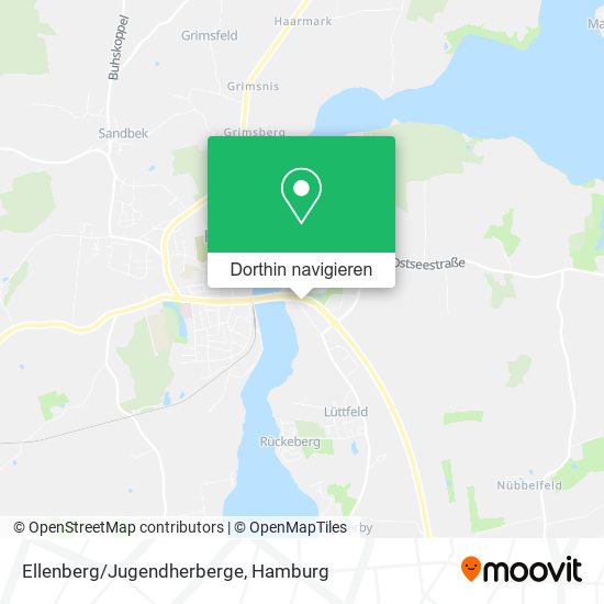 Ellenberg/Jugendherberge Karte