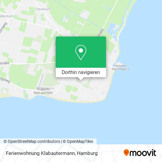 Ferienwohnung Klabautermann Karte