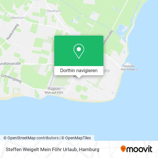 Steffen Weigelt Mein Föhr Urlaub Karte