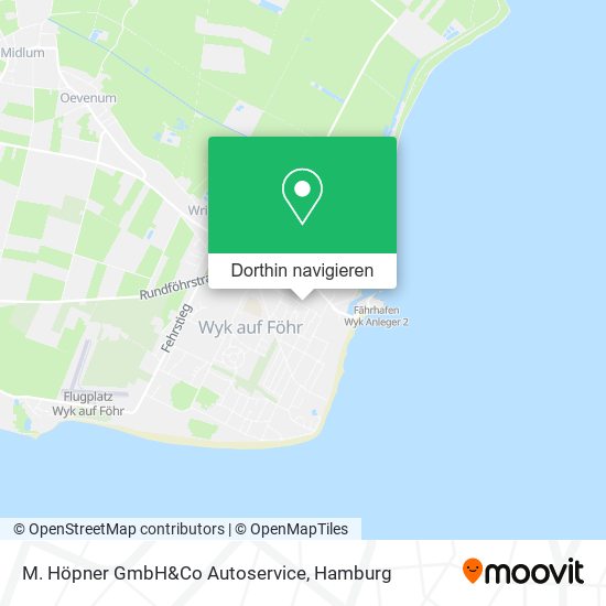 M. Höpner GmbH&Co Autoservice Karte