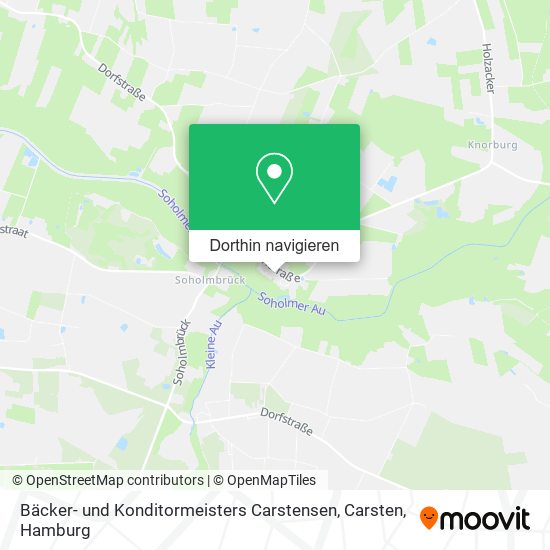 Bäcker- und Konditormeisters Carstensen, Carsten Karte