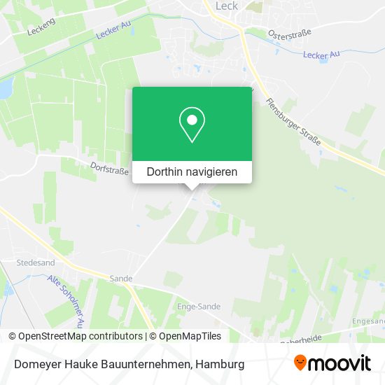 Domeyer Hauke Bauunternehmen Karte