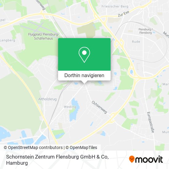 Schornstein Zentrum Flensburg GmbH & Co Karte