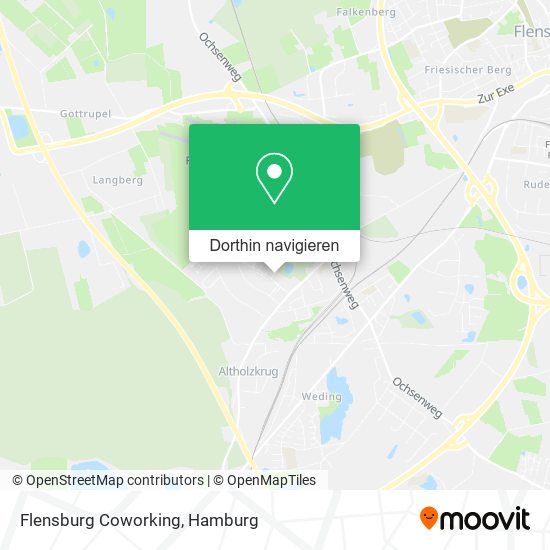 Flensburg Coworking Karte