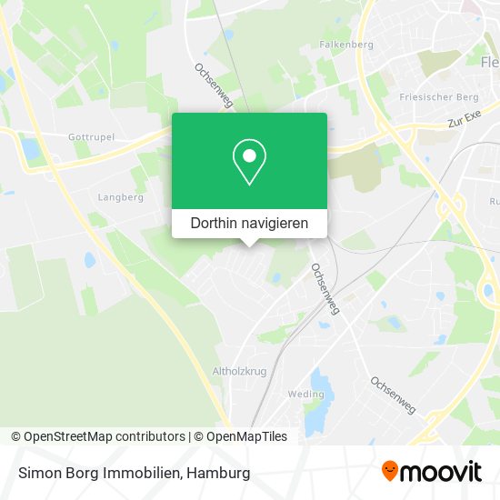 Simon Borg Immobilien Karte