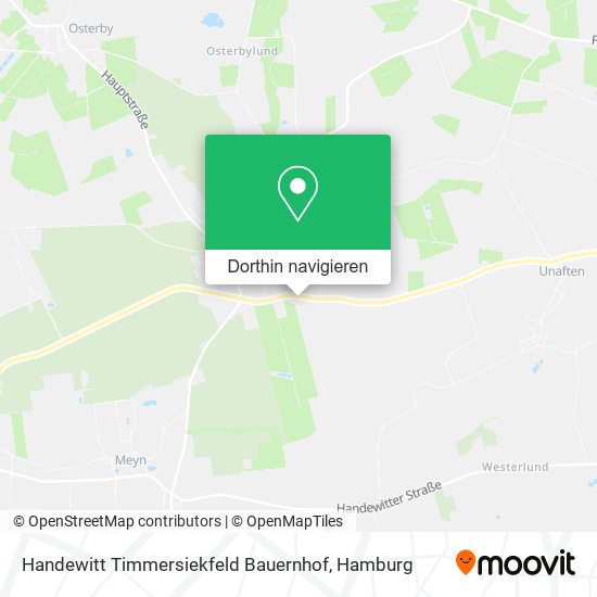 Handewitt Timmersiekfeld Bauernhof Karte