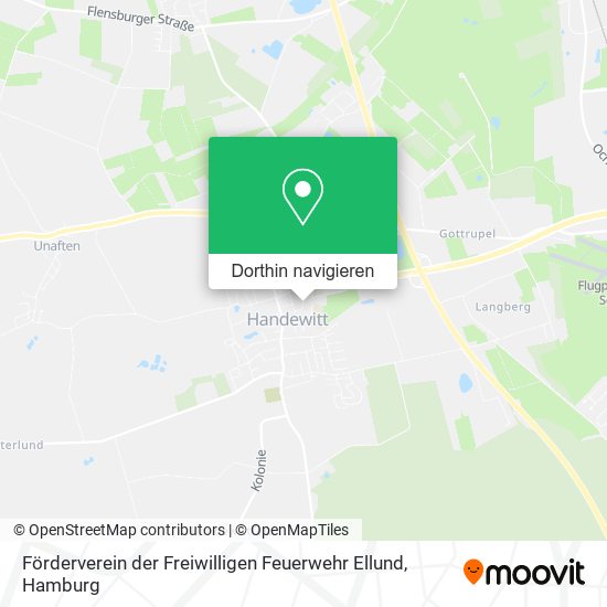 Förderverein der Freiwilligen Feuerwehr Ellund Karte