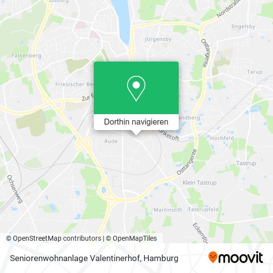 Seniorenwohnanlage Valentinerhof Karte