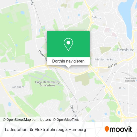 Ladestation für Elektrofahrzeuge Karte