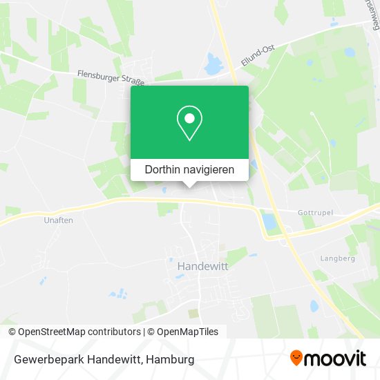 Gewerbepark Handewitt Karte