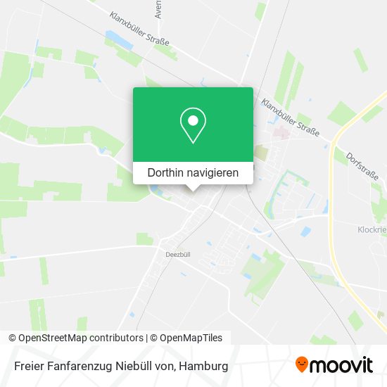 Freier Fanfarenzug Niebüll von Karte