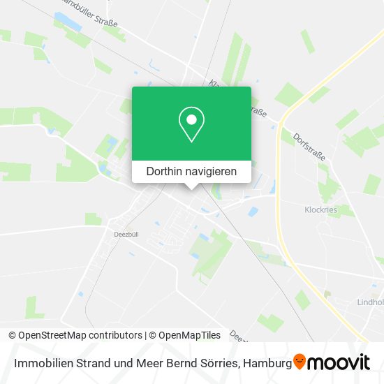 Immobilien Strand und Meer Bernd Sörries Karte