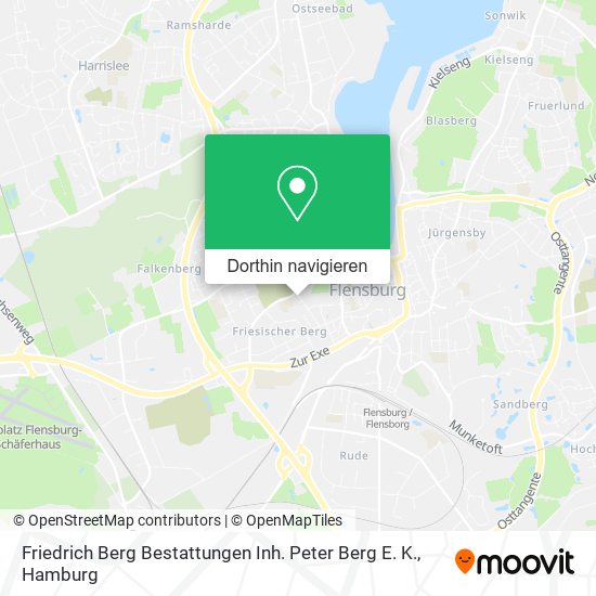 Friedrich Berg Bestattungen Inh. Peter Berg E. K. Karte