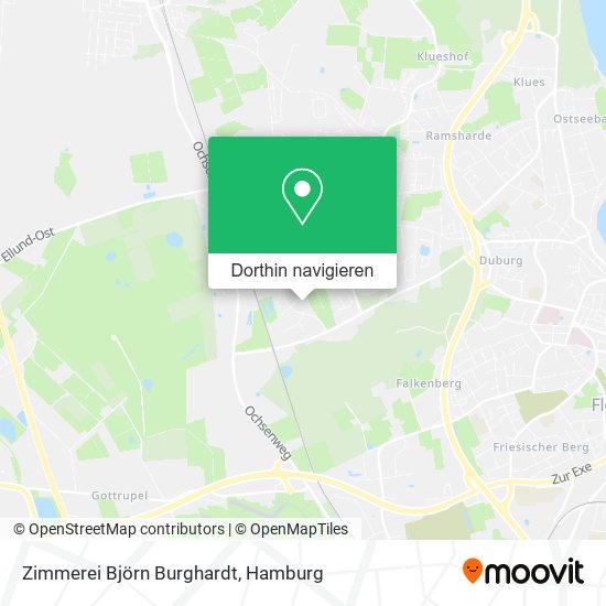 Zimmerei Björn Burghardt Karte