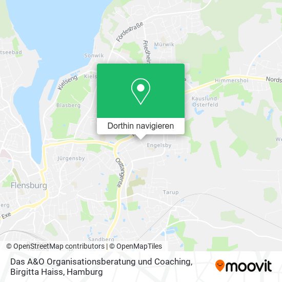 Das A&O Organisationsberatung und Coaching, Birgitta Haiss Karte