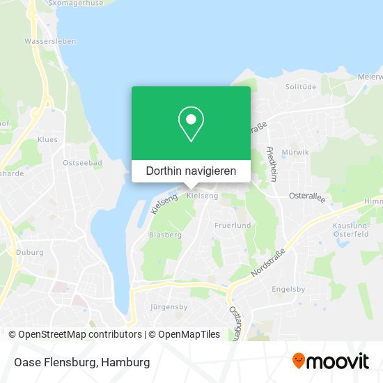 Oase Flensburg Karte